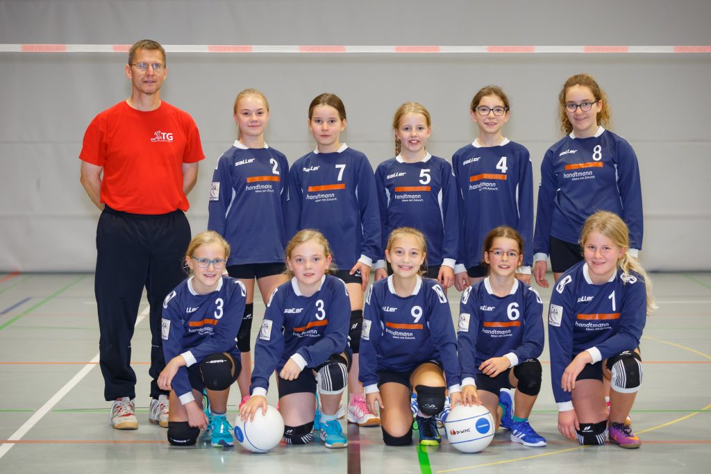 TG Biberach Faustball U12w Halle 2018 19